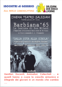 Barbiana '65 @ Cinema-Teatro "Don Bosco"